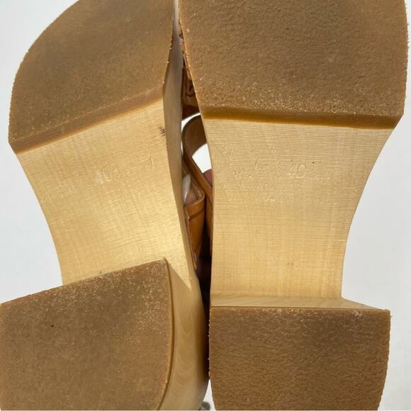 Swedish Hasbeens Jesus Leather Sandals - Picture 5 of 5